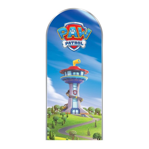 Paw patrol logo lookout tower - logo,